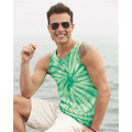 Dyenomite Apparel Tie-Dyed Cyclone Tank Top